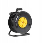 KEMOT Hosszabbító 50m 4 aljzatos hálózati kábeldob IP44 (URZ3122)