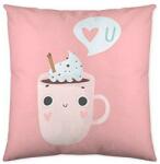 Costura Husă de pernă de canapea Costura Funny Cups (50 x 50 cm)