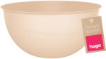 Hoga Konyhai Ételtál Fagyasztóhoz Műanyag Bézs 5L 28cm (HG105000 BEŻOWA)
