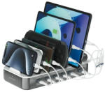 4smarts Team 100W töltőállomás kábelszettel űrszürke (541277)