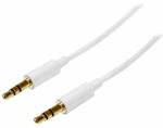 StarTech Cablu Audio Jack (3, 5 mm) Startech MU2MMMSWH Alb