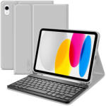 Tech-Protect SC PEN + KEYBOARD tok iPad 10.9 10/2022 készülékhez, iPad 11 11/2025 készülékhez, szürke (503085)