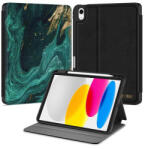 Tech-Protect LAMANO iPad tok, iPad 10.9 10/2022 és iPad 11 11/2025 készülékhez, zöld AURA (503502)