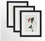  Képkeret 18x13 cm vagy 12, 2 x 8, 4 cm álló vagy lógó fekete 3db (ZM-PF03 -0705/B)