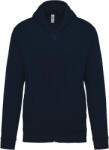 Kariban K479 / Cipzáras kapucnis pulóver - sötétkék XS (20K47900300)