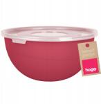 Hoga Konyhai Tál Fedéllel Fagyasztó Ételtál Műanyag Bordó 5L (HG105001 BORDOWA)