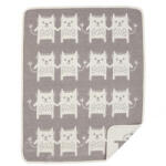 Klippan Little Me biopamut chenille babapléd (253803)