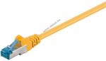 Goobay CAT 6A Patchkábel S/FTP 5m sárga LSZH