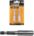 HOTECHE Bithegy befogó szár 60mm 1/4" 2db mágneses Crv. Hoteche (251002)