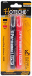 Hoteche Filc alkoholos vastag fekete/piros 2db Hoteche (424019)