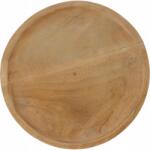 Excellent Houseware Fa Tányér Mangó Ø 28 CM Natúr Szín Fsc (A55500360)