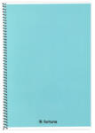 Fortuna Spirálfüzet vonalas FORTUNA Monocolor A/4 70 lapos pasztell kék (01.02137) - fotoland