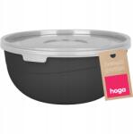 Hoga 1006 Tálka fekete 0, 7l Fedővel (HG1006 CZARNA)