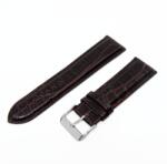  Karóra szíj, sötétbarna, 75+115/22 mm (6484-9)