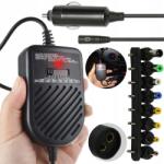 Krzymark Autós Tápegység 12/24V-TÓL 80W-IG Különböző Végek Állítható Feszültség (00021J1)