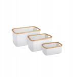 AD. CON Fiókos rendszerező Szekrény Kosár 3 Bambusz kosár Bézs (AD-00005-002.7)