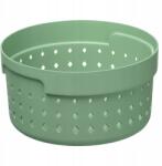 Nordic Tárolókosár Kerek Műanyag Tároló Kosár Szervező Seoul 0, 9L Zöld (Seoul S Zielony)