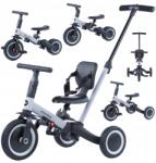 Moovkee Háromkerekű kerékpár, futóbicikli, Mike 6 az 1-ben Moovkee járgány, cool Grey (szürke) (MOOVKEE - 6w1 - MIKE - COOL GREY)