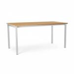 Rauman Univerzális asztal fém lábakkal 160 x 80 cm, arany tölgy