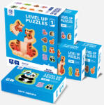 Panda Juniors - Level Up puzzle - 1 szint - 8 puzzle