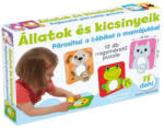 Dohi - Dohány Toys Állatok és kicsinyeik - nagyméretű puzzle