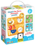 BANANA PANDA oktató puzzle, fedezze fel a farm állatait, 36 db