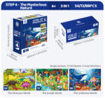 Panda Juniors - Level Up puzzle - 4 szint - 54/72/88 db-os puzzle