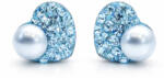 HÉRA GYÖNGYÖS SZÍV bedugós fülbevaló - 10 mm (aquamarine (10 mm) (2026012209)