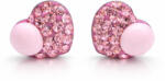 HÉRA GYÖNGYÖS SZÍV bedugós fülbevaló - 10 mm (light rose) (2026012210)