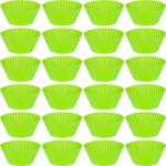 Kamaju Szilikon Muffin Formák Muffin Zöld 24 Db (AK ZESTAW KAMAJU 004)
