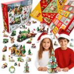  Adventi Naptár Karácsonyi Építőkockák 24 Ablakos Ajándék (007952)
