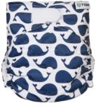 T-TOMI Zsebes pelenka (aio típus) Tépőzáras Bálnák
