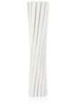  Fehér White papír szívószál 12 db-os (MLG125887) - perfectbaby