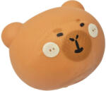  Kapibara fej stresszlabda 8x6cm-es, hálós tartóban (KDS-614449)