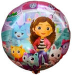 Balloons4party Balon folie rotund Casuta lui Gabby 45 cm - articole-petreceri - 19,99 RON