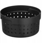 Nordic Tárolókosár Kerek Műanyag Tároló Kosár Szervező Seoul 0, 9L Fekete (Seoul S czarny)