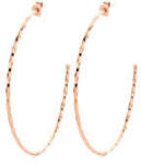 VICTORIA Rose gold színű karika fülbevaló (VBKAY08060) - perfectbaby