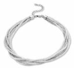 VICTORIA Ezüst színű hálós nyaklánc (VBNACA51749) - perfectbaby