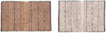 AdTrend Set 2 covorase bumbac multicolor 90 x 150 cm (117669) Covor baie