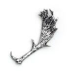 Brown Insignă de vânătoare corn lepădat de cerb