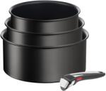 Tefal Set vase Tefal Ingenio Eco Resist On L7679202 4 piese antiaderente compatibil inductie (L7679202)