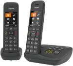 Gigaset Telefon wireless Gigaset C575A Duo cu robot telefonic display color mare functie blocare apeluri negru (C575A Duo schwarz)