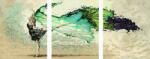 iPicasso Set 3 picturi pe numere, cu sasiu, Dansul apei, 50 x 120 cm (PC34050008)