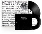 Talking Heads Tentative Decisions: Demos & Live - facethemusic - 10 790 Ft