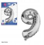  Ouda Party -34 inch-es ezüst alumínium digitális lufi 9