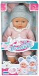 RSTA Кукла RS Toys - Бебе с облекло, корона, розова, 30 cm (11572)
