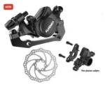 Alhonga Frana spate mecanica pe disc HJ-MD16, adaptor IS, rotor 160 mm, accesorii incluse, negru (EUR-1026507)