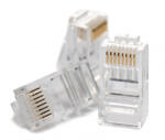 Hikvision DS-1M6UA-15U/100PCS RJ45 csatlakozó, UTP fali kábelre (tömör), cat6, önkioltó UL94V-2, 100 db/doboz, 8P8C