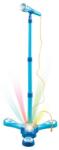 Teddies Microfon karaoke albastru pe baterii in cutie 17x34x7cm (00850545) Instrument muzical de jucarie