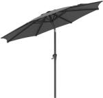 SONGMICS Kerti napernyő, kültéri napernyő 30°-ban dönthető, szürke (GPU30GYV1)